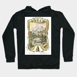 Mountains Ocean Stream - Work of the Third Day - Physica Sacra Hoodie